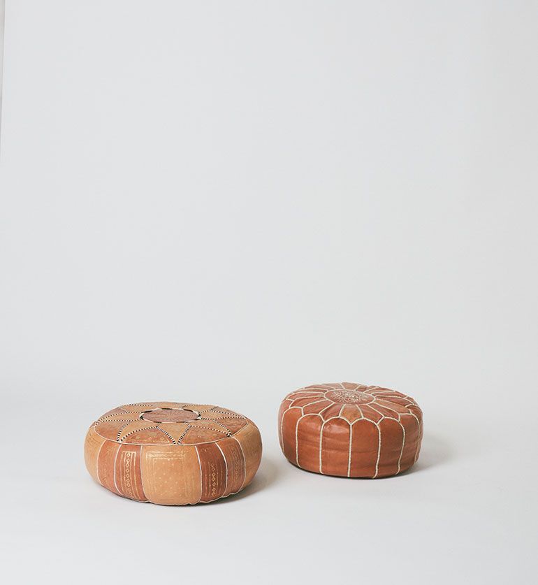 Pouf marocain