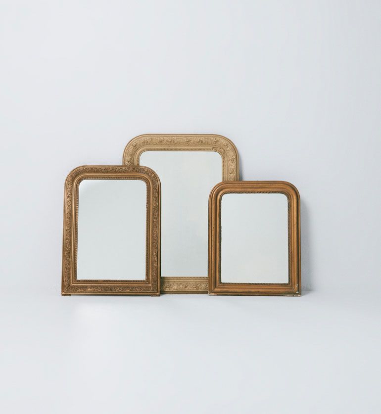 Miroir vintage grand format