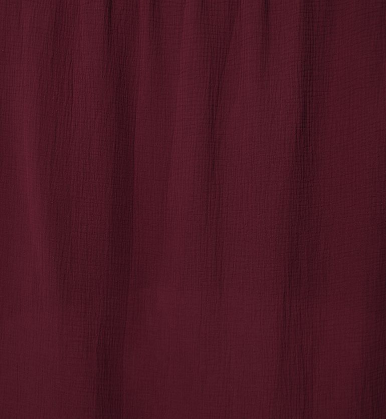 Gaze de coton rouge