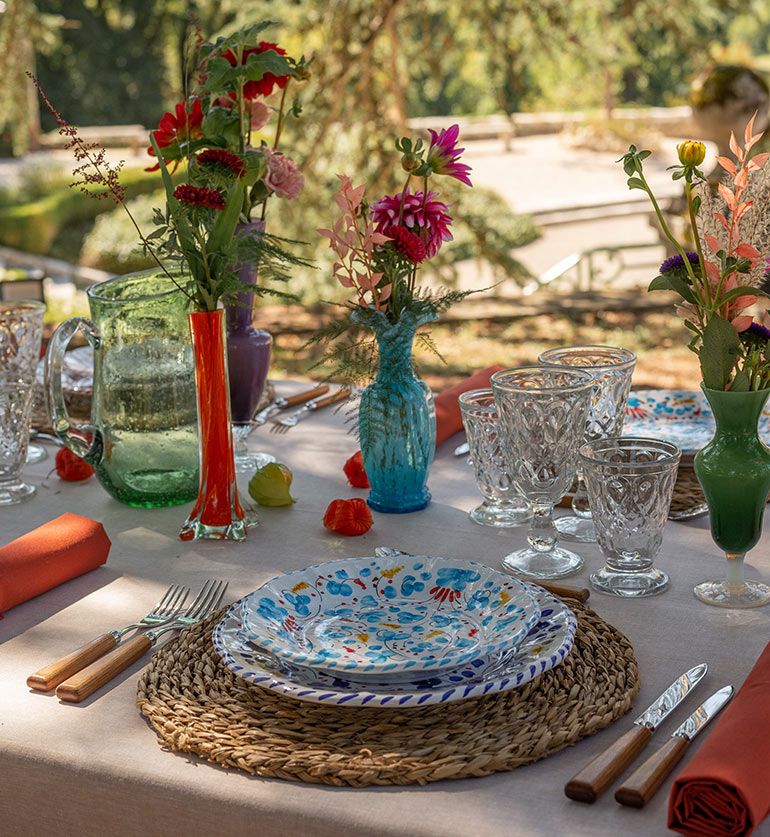 Petite assiette Popolo per Vaisselle Vintage