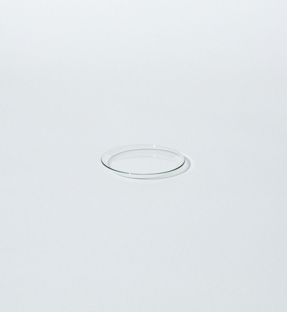 Assiette à pain en verre