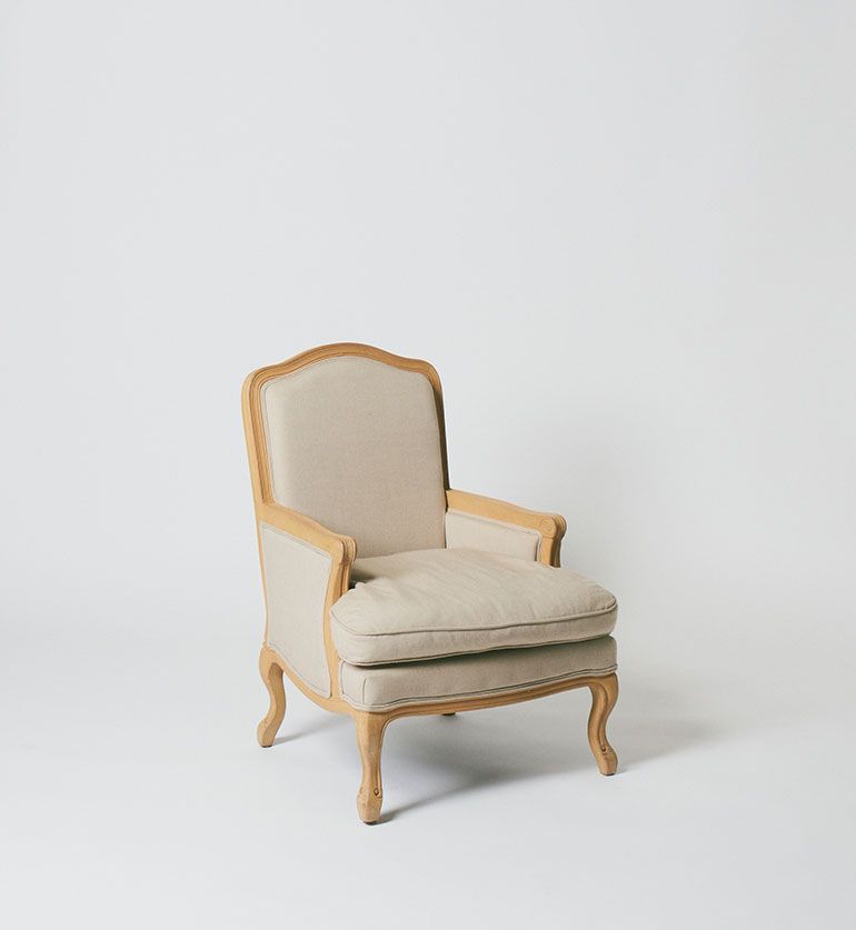 Fauteuil Romance écru