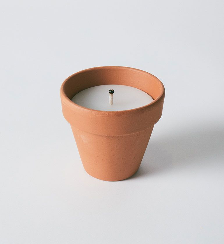 Torche en pot 