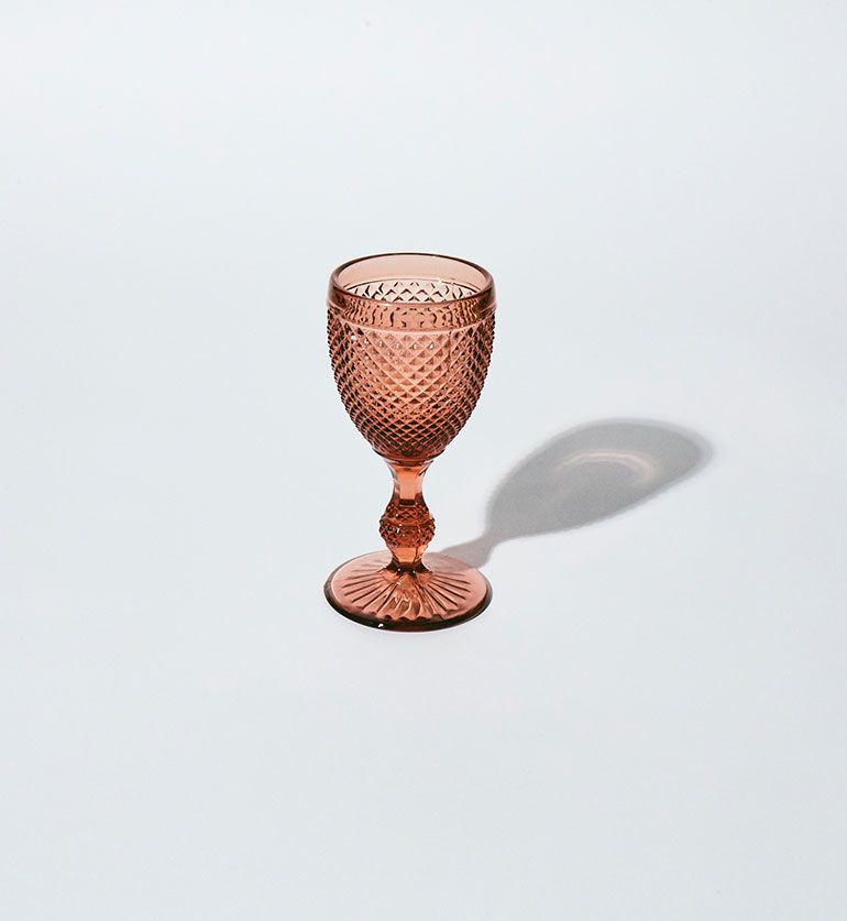 Verre Tourmaline rose