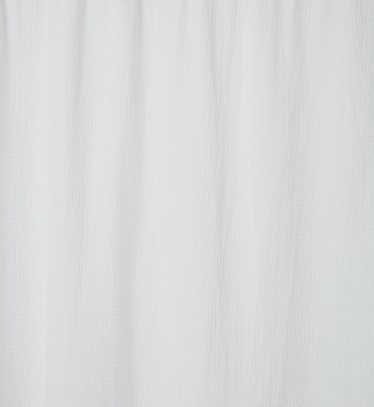 Gaze de coton blanc