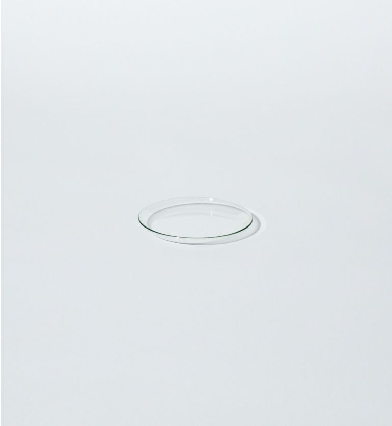 Assiette à pain en verre